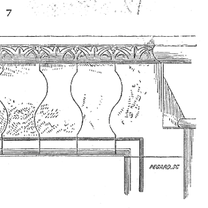 Sketch of Claveau cathedrale Rouen