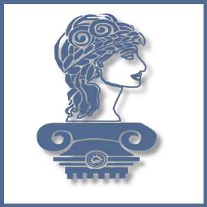 Dare to Know Professors logo a drawing of bust of women on pillar