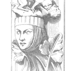 Drawing of Crochet porche Notre Dame de la Coulture Mans