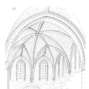 Drawing of Voute eglise Mouliherne