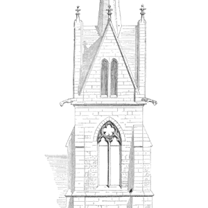 Drawing of Clocher Chapelle sous Crecy