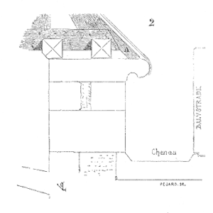 Sketch of Bahut XIIIe siecle